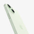 AGL07163 - iPhone 15 Pro / 15 Pro Max Optik Pro Lens Protector in natural titanium showing the device